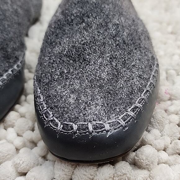 SPLENDID CAMERON FELT STORM GREY FLATS WOMAN'S SIZE 8.5 NWOB MADE IN BRAZIL - Picture 5 of 16